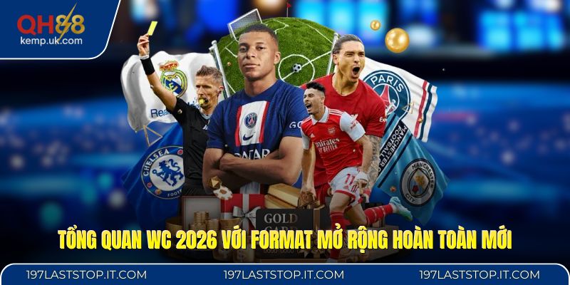 Tổng quan WC 2026 với format mở rộng hoàn toàn mới